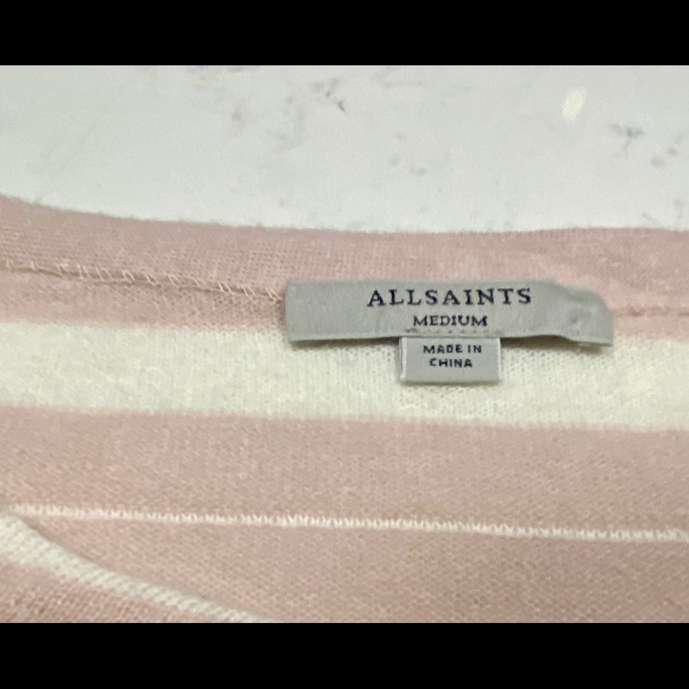 All Saints Boat Neck Sweater. - Picture 4 of 4
